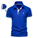 AuraWeave Polo Shirt for Men - Slim Fit