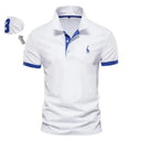 AuraWeave Polo Shirt for Men - Slim Fit