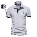 AuraWeave Polo Shirt for Men - Slim Fit