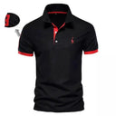 AuraWeave Polo Shirt for Men - Slim Fit