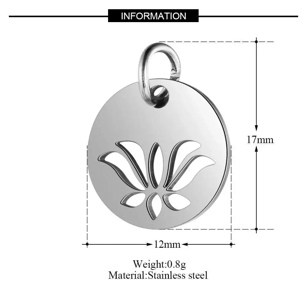 Stainless Steel Animal Charm Collection For DIY Jewelry