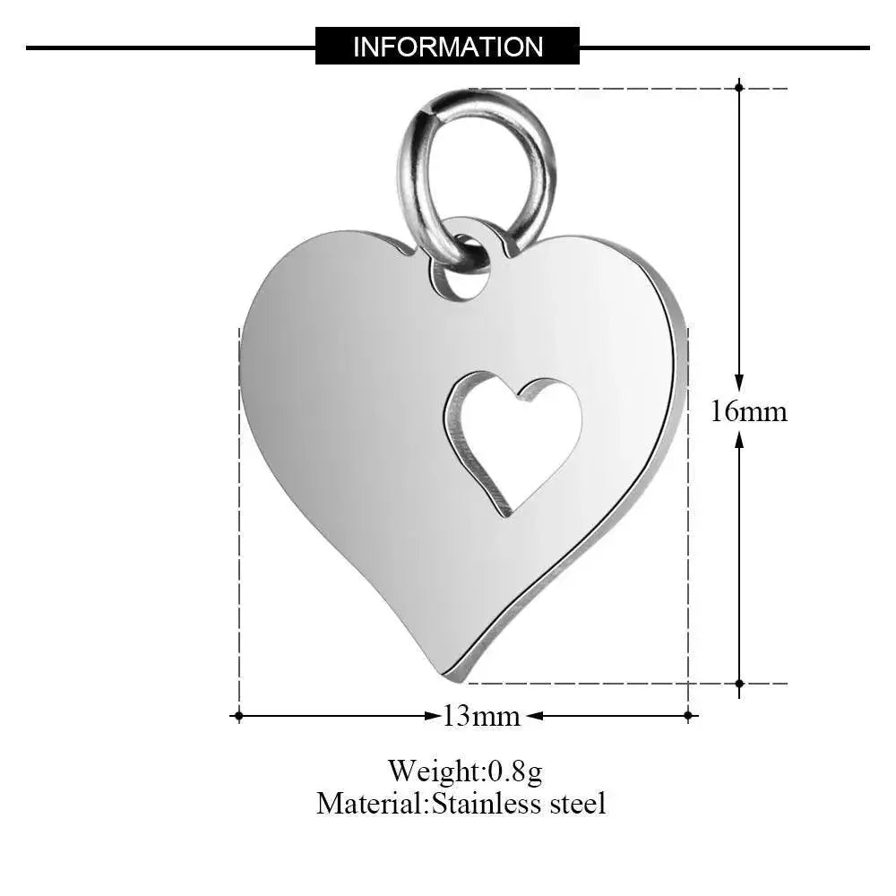 Stainless Steel Animal Charm Collection For DIY Jewelry