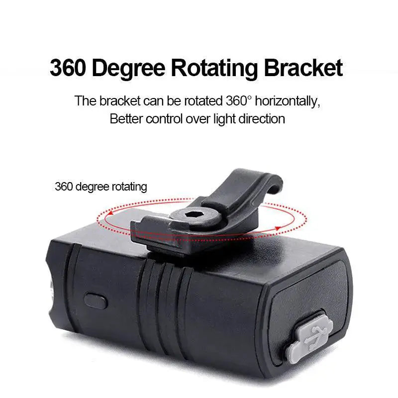 T6 LED Front Bicycle Light for Maximum Visibility and Safety