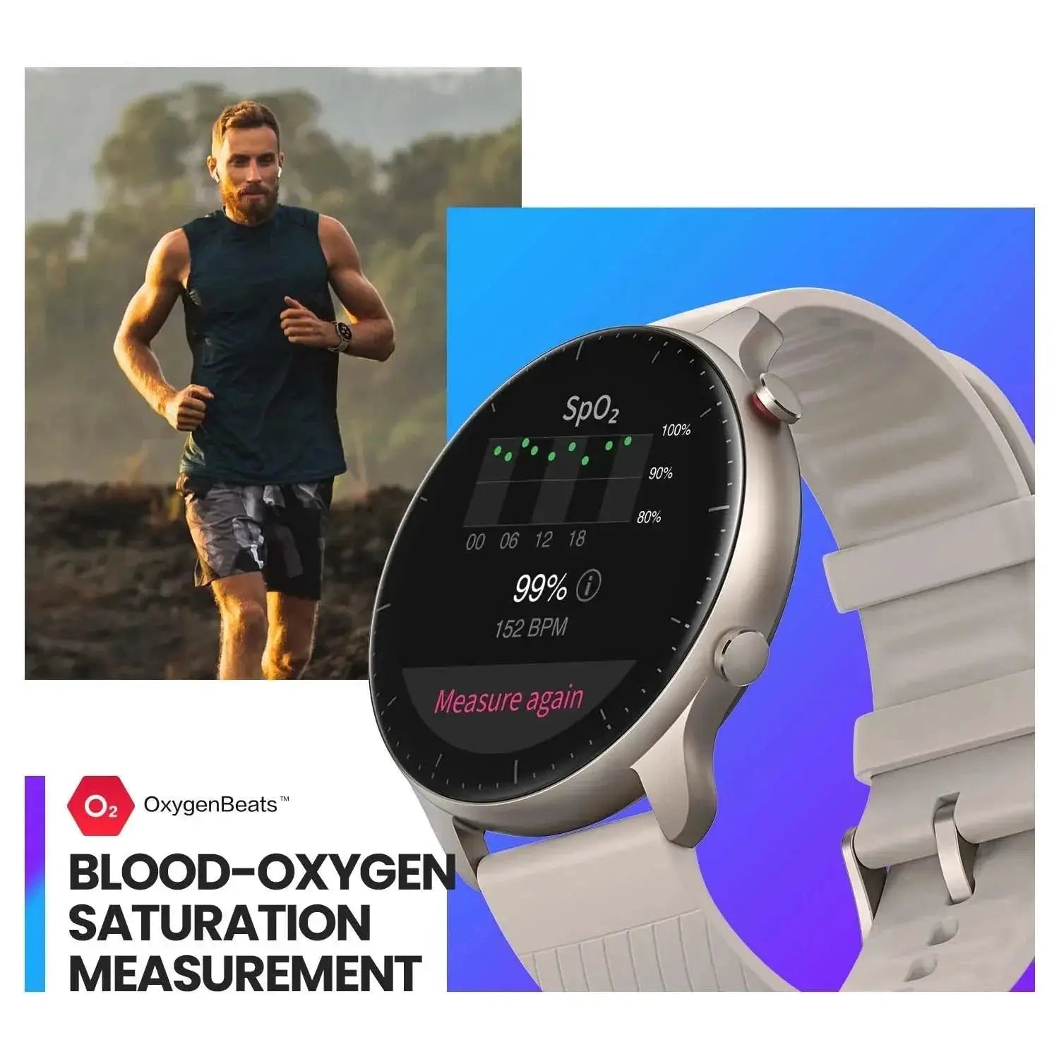 Amazfit GTR 2 Smartwatch Sleek Design And Long Battery Life