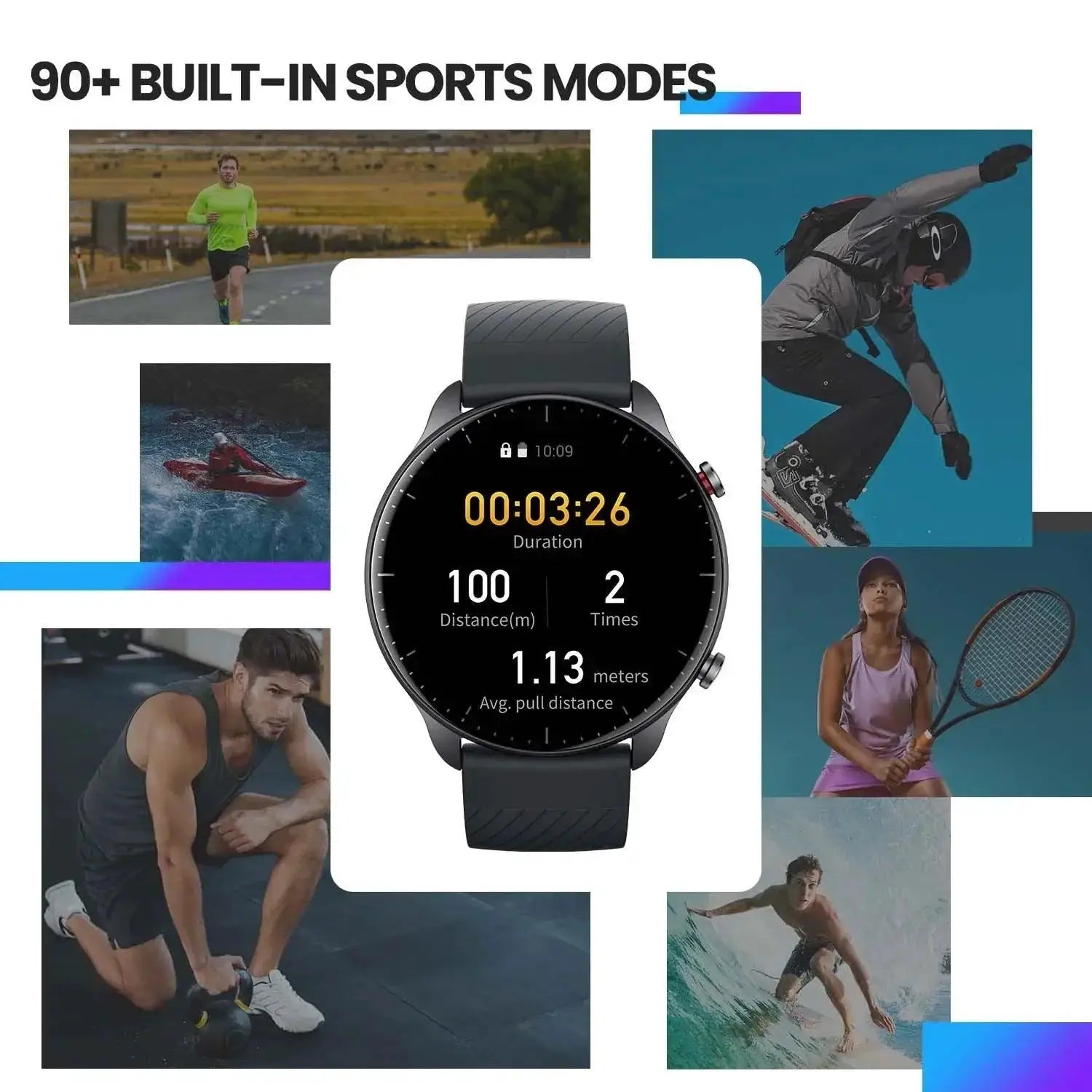 Amazfit GTR 2 Smartwatch Sleek Design And Long Battery Life