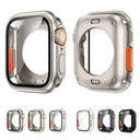 Crystal Clear Apple Watch Bumper Case