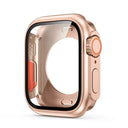 Crystal Clear Apple Watch Bumper Case
