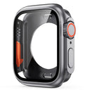 Crystal Clear Apple Watch Bumper Case