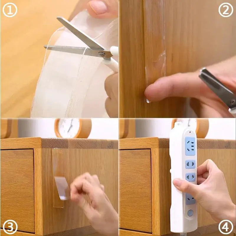 Nano Tape Premium Double Sided Adhesive for Kitchen Bathroom