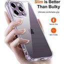 Shockproof Clear Silicone iPhone Case With Lens Guard