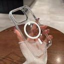 Clear Acrylic Magnetic IPhone Case MagSafe Wireless Charging