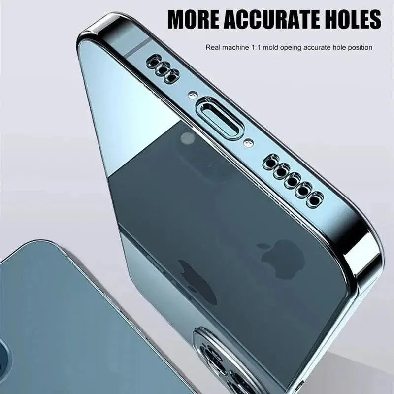 Clear Silicone Phone Case For IPhone Sleek Durable Cover