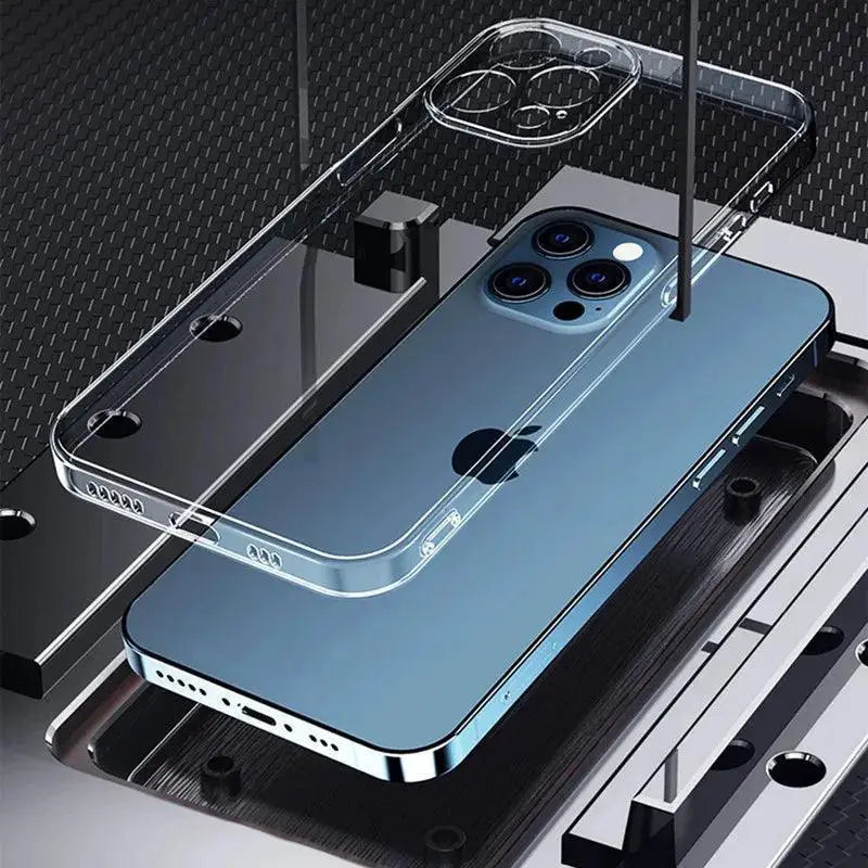 Clear Silicone Phone Case For IPhone Sleek Durable Cover