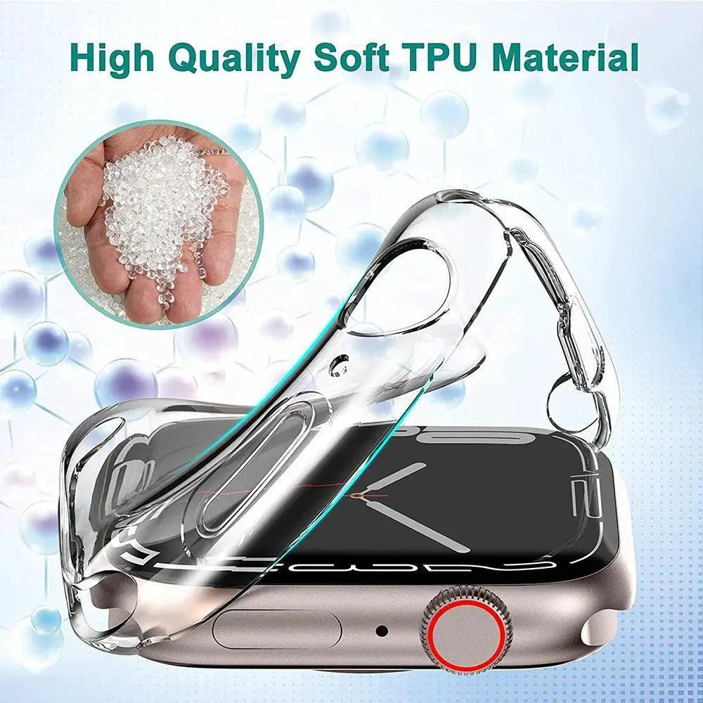 Apple Watch TPU Bumper Cover Combo for Full Protection