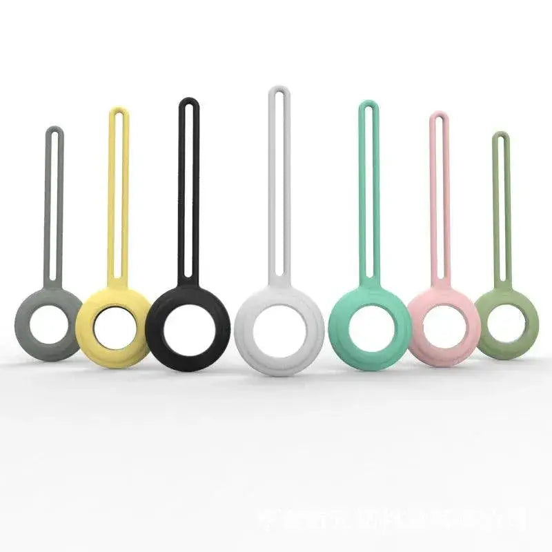 Pet Collar Silicone AirTag Holder For Secure Tracking