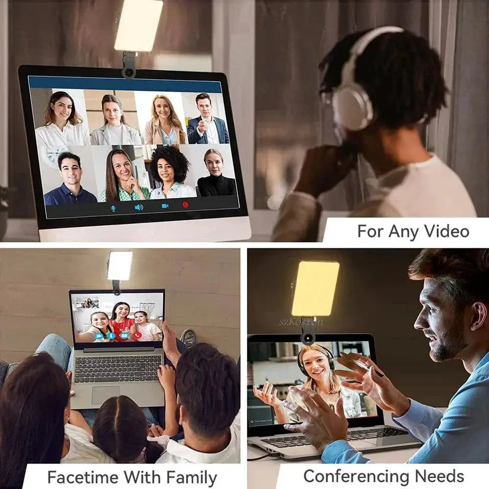 GlowPro LED Fill Light for Video Calls and Selfies