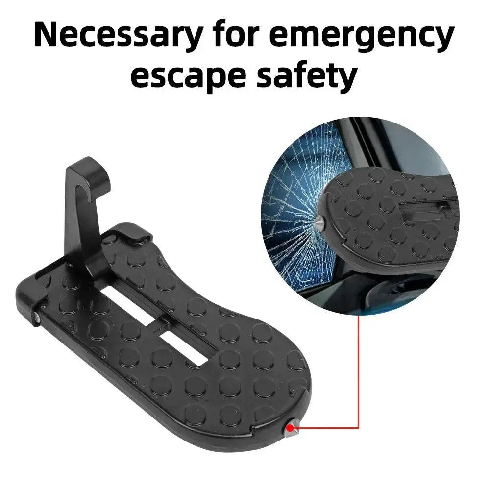 Car Roof Rack Step And Safety Hammer Multifunctional Pedal