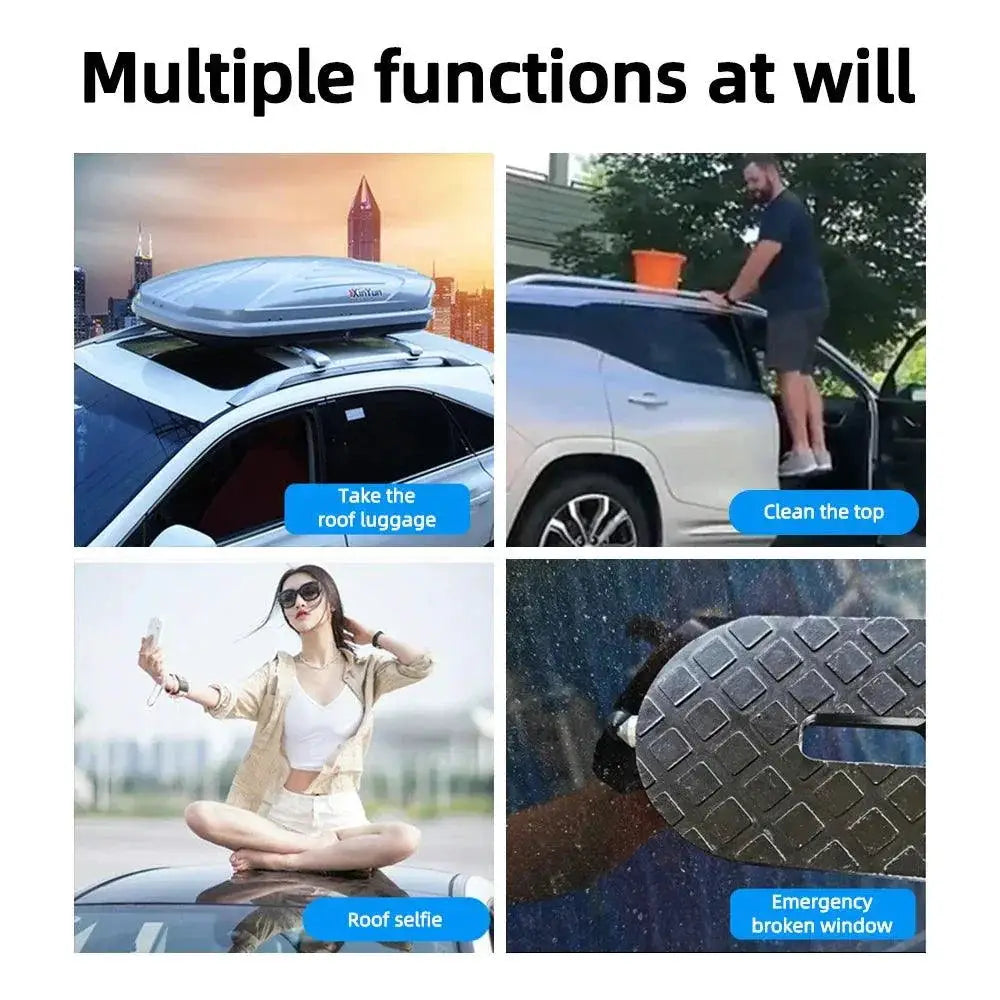 Car Roof Rack Step And Safety Hammer Multifunctional Pedal
