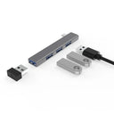 High-Speed USB C Hub For Laptops 4-Port