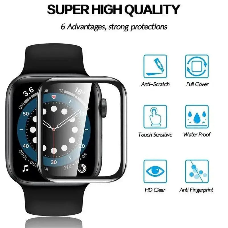 Apple Watch Ceramic Screen Protectors Hydrogel Defense