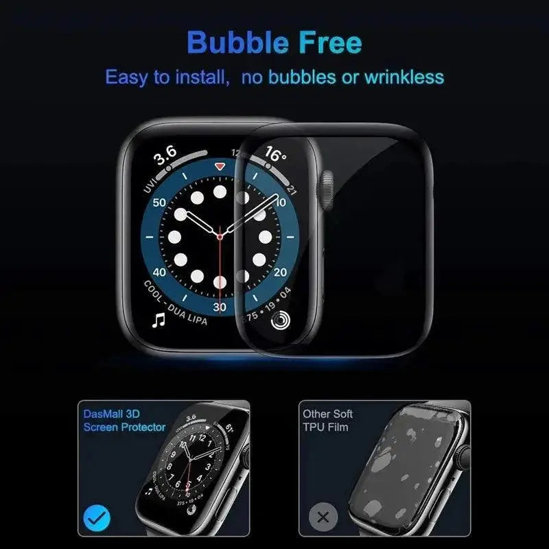 Apple Watch Ceramic Screen Protectors Hydrogel Defense