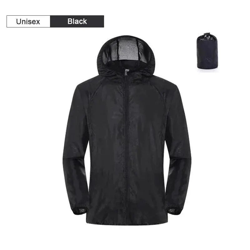 Adventure Rain Jacket All Weather Hiking Gear Essential