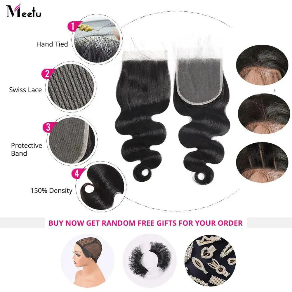 Brazilian Remy Hair Bundle Set for Effortless Style