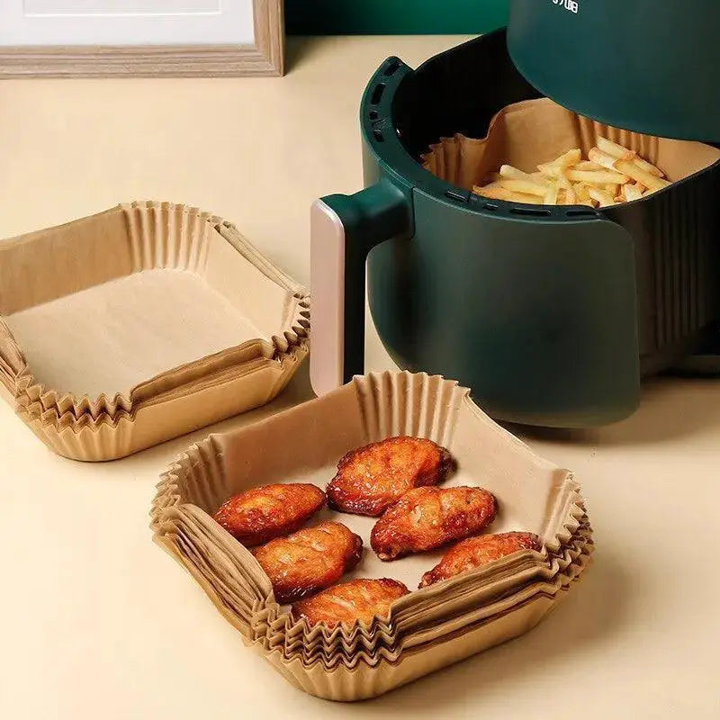 Air Fryer Parchments Grease Free Eco Friendly Heat Resistant