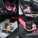 Waterproof Dog Car Seat Cover Travel Basket For Pets