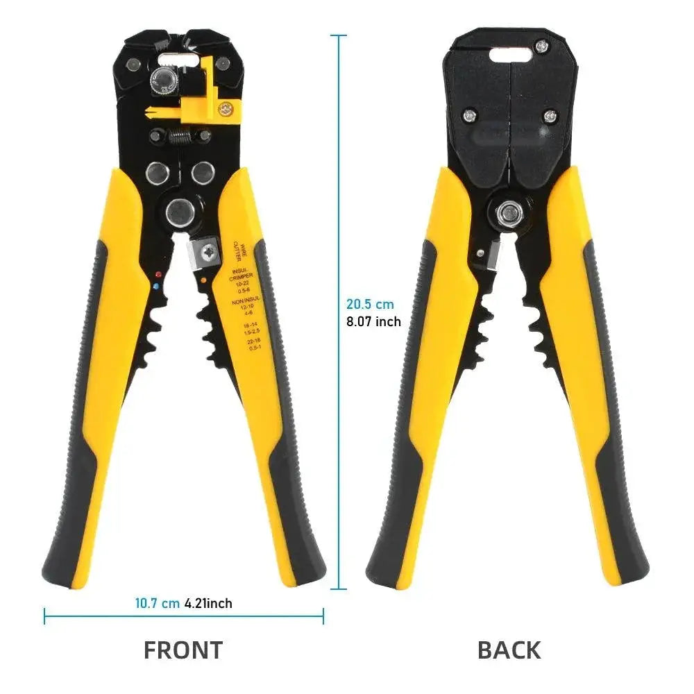 Crimper Cable Cutter Adjustable Automatic Wire Stripper Tool