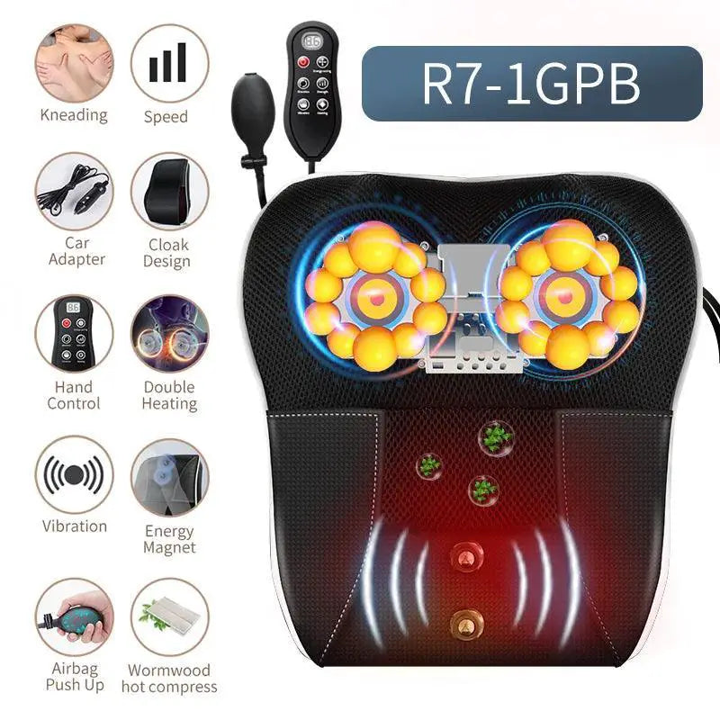 Electric Shiatsu Massager With Deep Relaxation Vibrations
