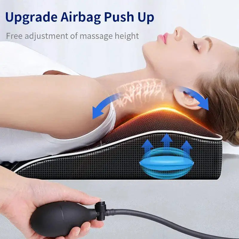 Electric Shiatsu Massager With Deep Relaxation Vibrations