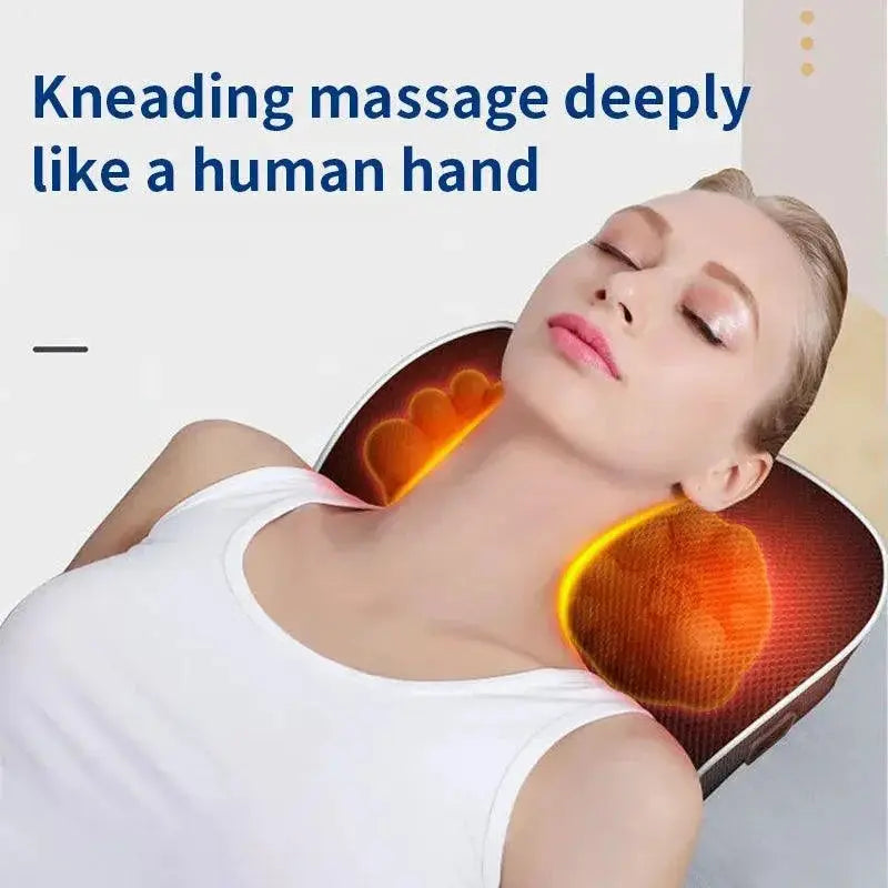 Electric Shiatsu Massager With Deep Relaxation Vibrations