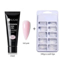 Long-Lasting Gel Nail Kit for Home Use