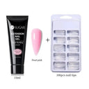 Long-Lasting Gel Nail Kit for Home Use