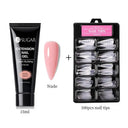 Long-Lasting Gel Nail Kit for Home Use