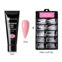 Long-Lasting Gel Nail Kit for Home Use