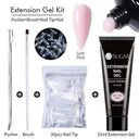 Long-Lasting Gel Nail Kit for Home Use