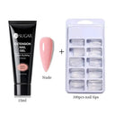 Long-Lasting Gel Nail Kit for Home Use