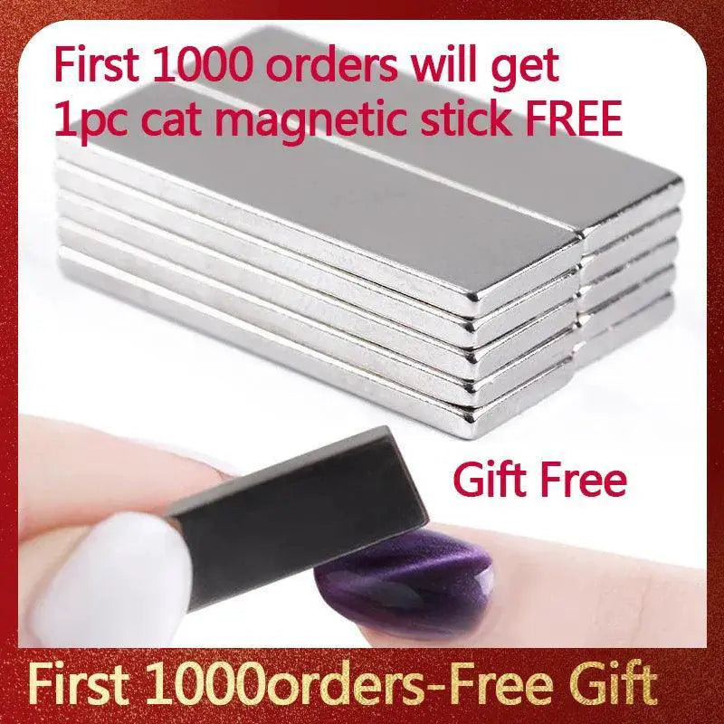 Cat Eye Gel Polish Kit Dynamic Glitter Reflective Shine