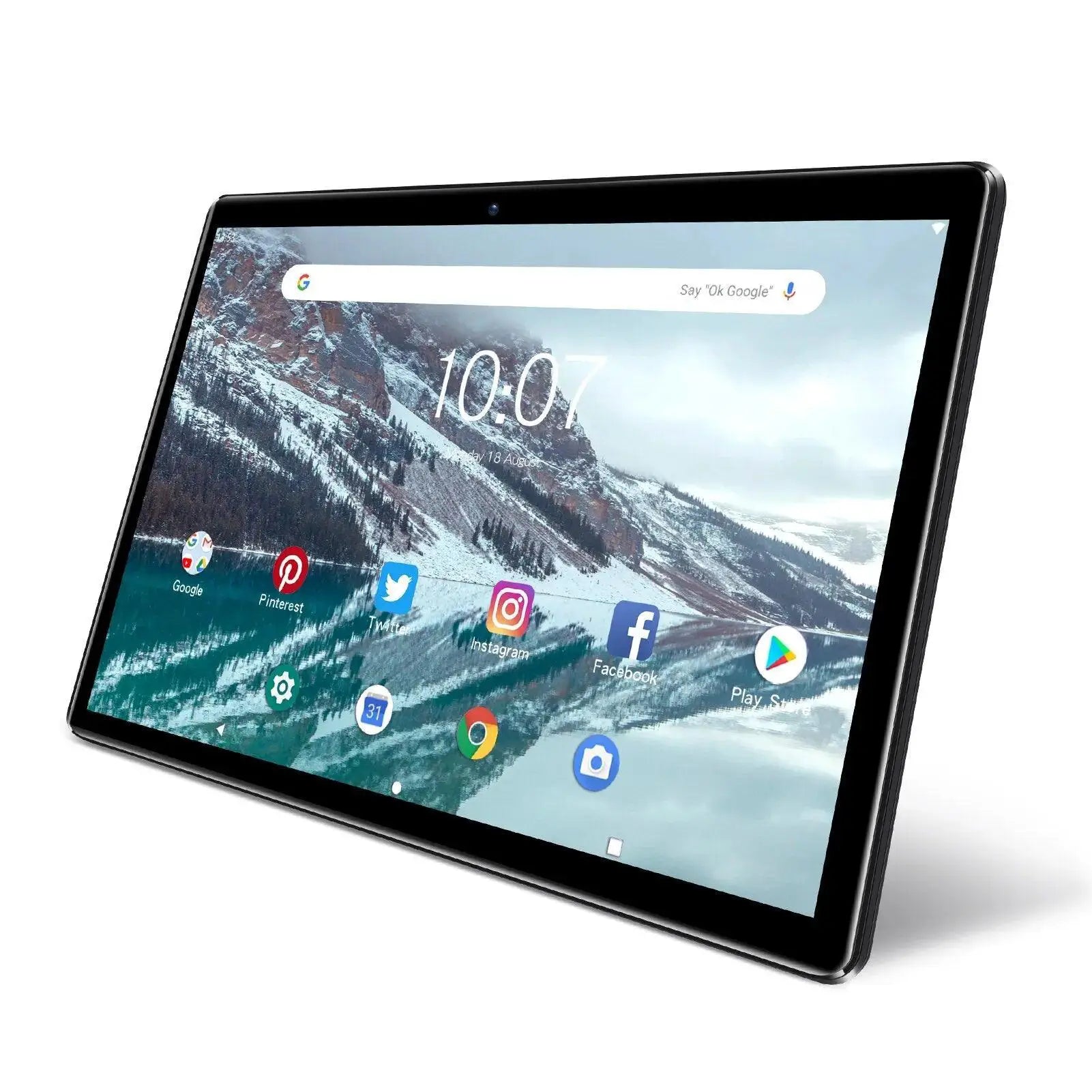 PRITOM 10 Inch Android Tablet Quad Core Dual Cameras