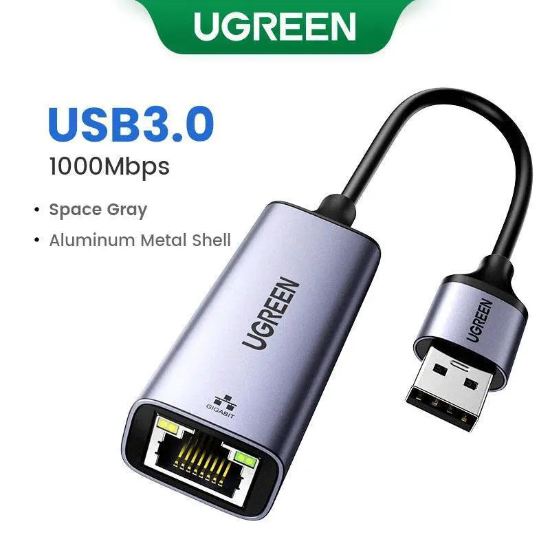 UGREEN USB Ethernet Adapter for Fast Gaming and Streaming