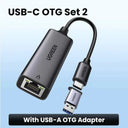 UGREEN USB Ethernet Adapter for Fast Gaming and Streaming