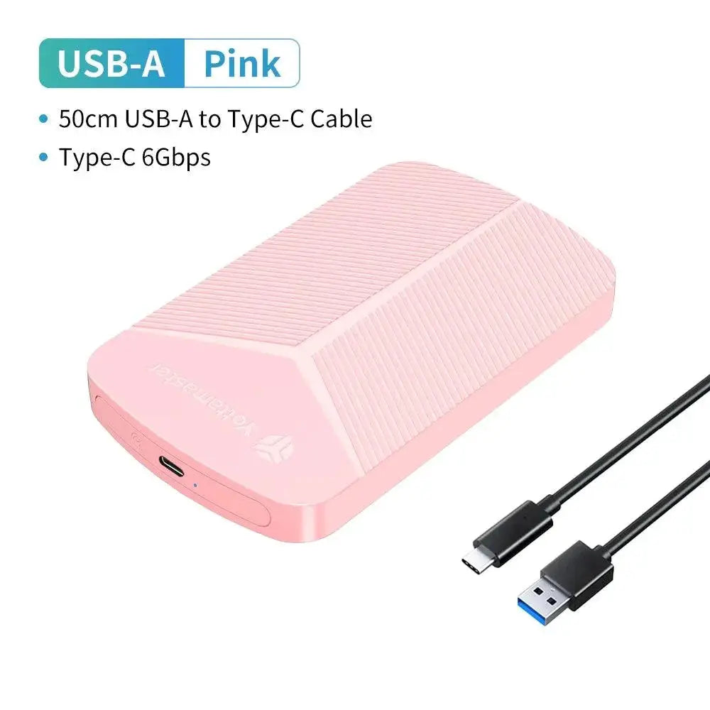 Portable HDD Enclosure for Laptops USB-C — product view