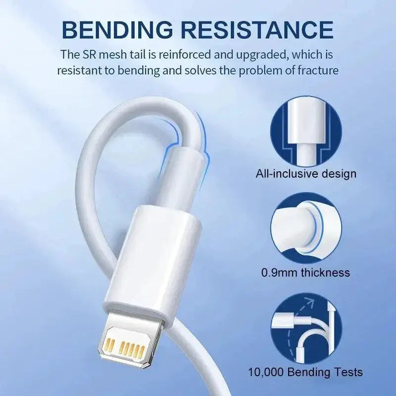 Keai Fast Charging USB C Cable for iPhone 30W PD Charger