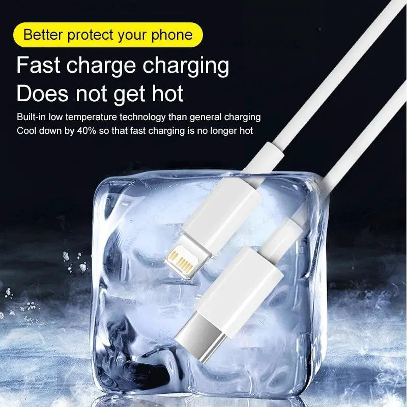 Keai Fast Charging USB C Cable for iPhone 30W PD Charger