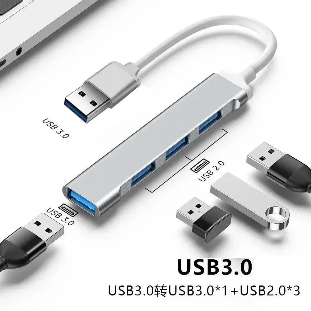 Ultra Slim USB C Hub With SuperSpeed Multi Splitter