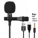 Mini Lavalier Mic Professional Hands Free Audio Solution