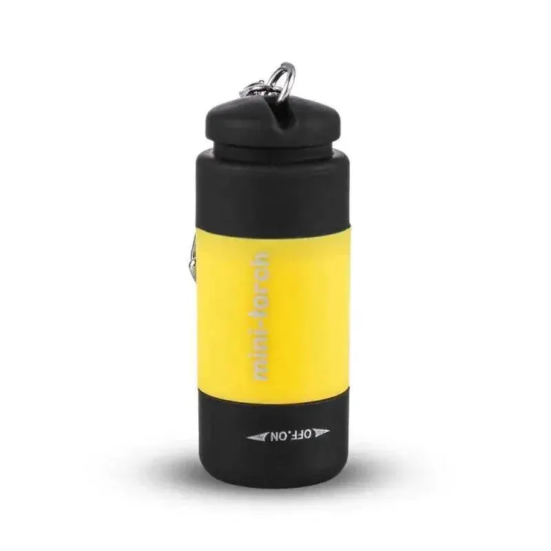 Mini LED Keychain Flashlight Compact Waterproof Torch