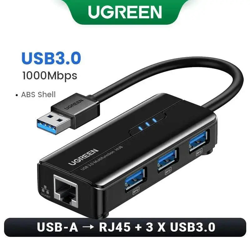 Stable Ethernet USB Adapter for PCs – 1000Mbps ABS Shell / israel product view 13
